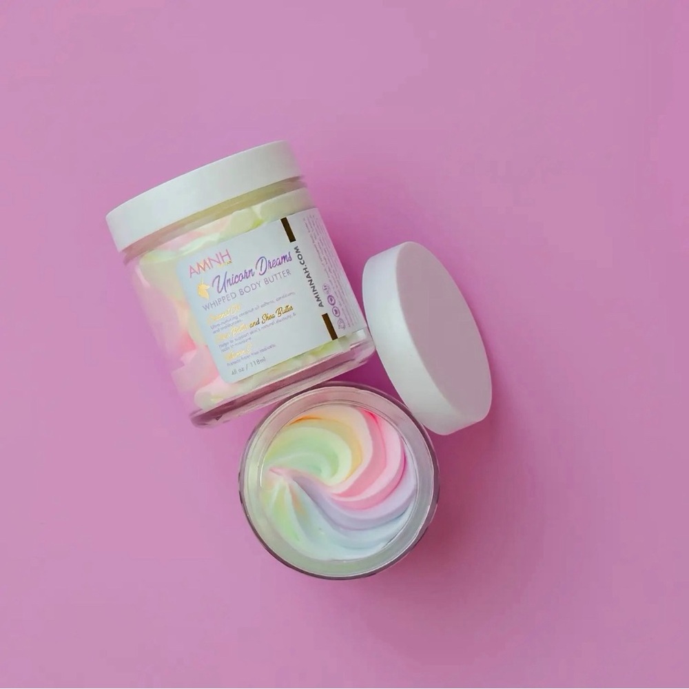 Aminnah UNICORN DREAMS Whipped Body Butter BRAND NEW GLASSS JAR